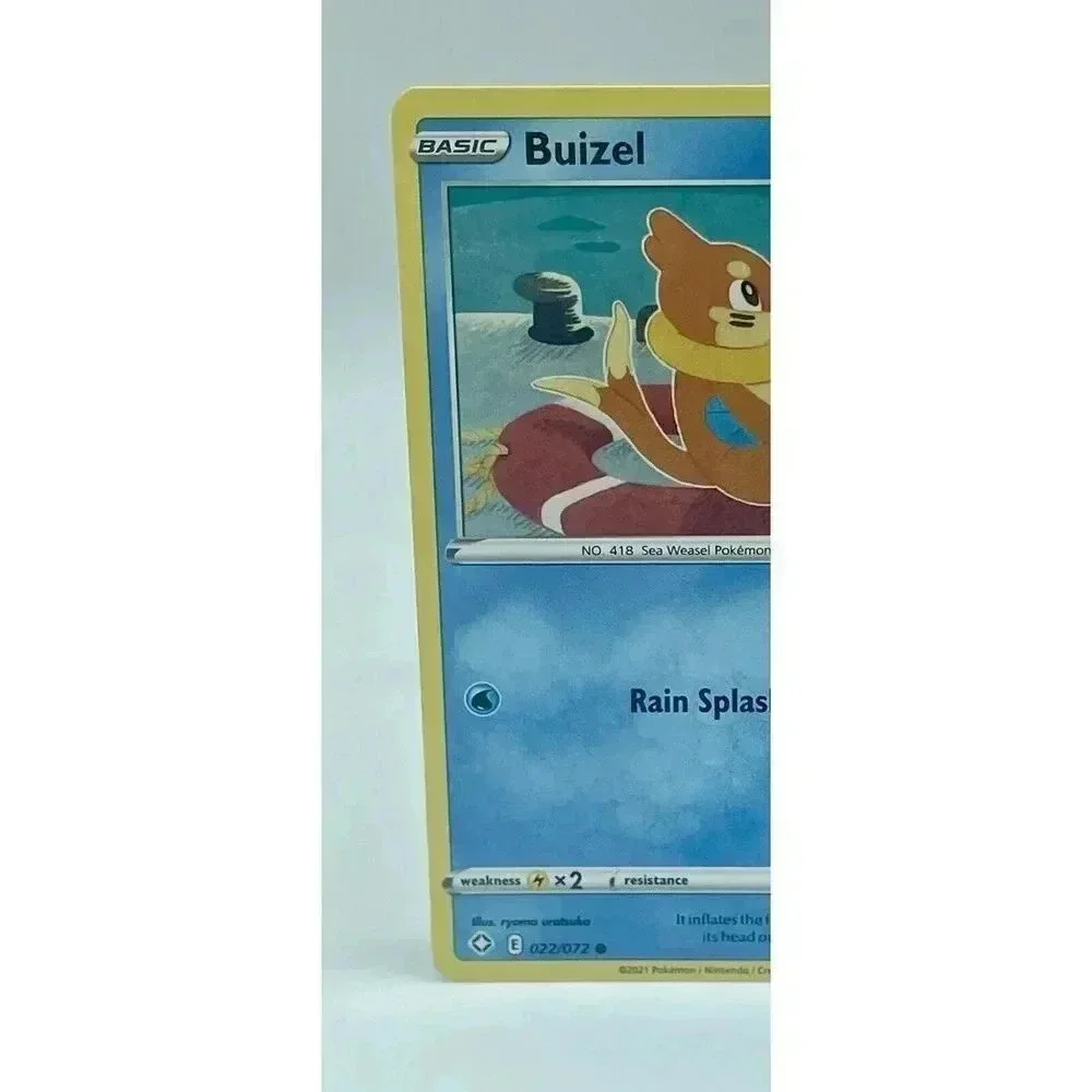 Buizel 022/072 Shining Fates Common Non Holo Pokemon‎ TCG Mint Unplayed